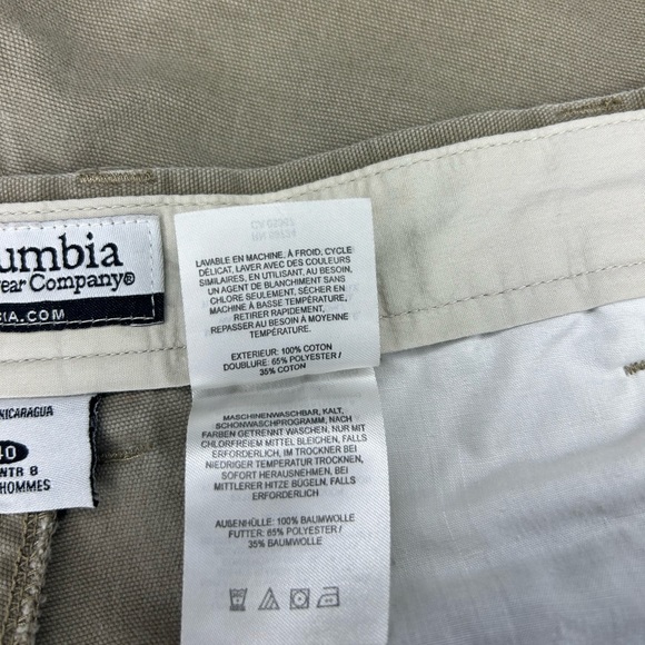 Men’s Columbia sportswear company Khaki shorts men’s size 40 SKU A16 - Picture 5 of 8